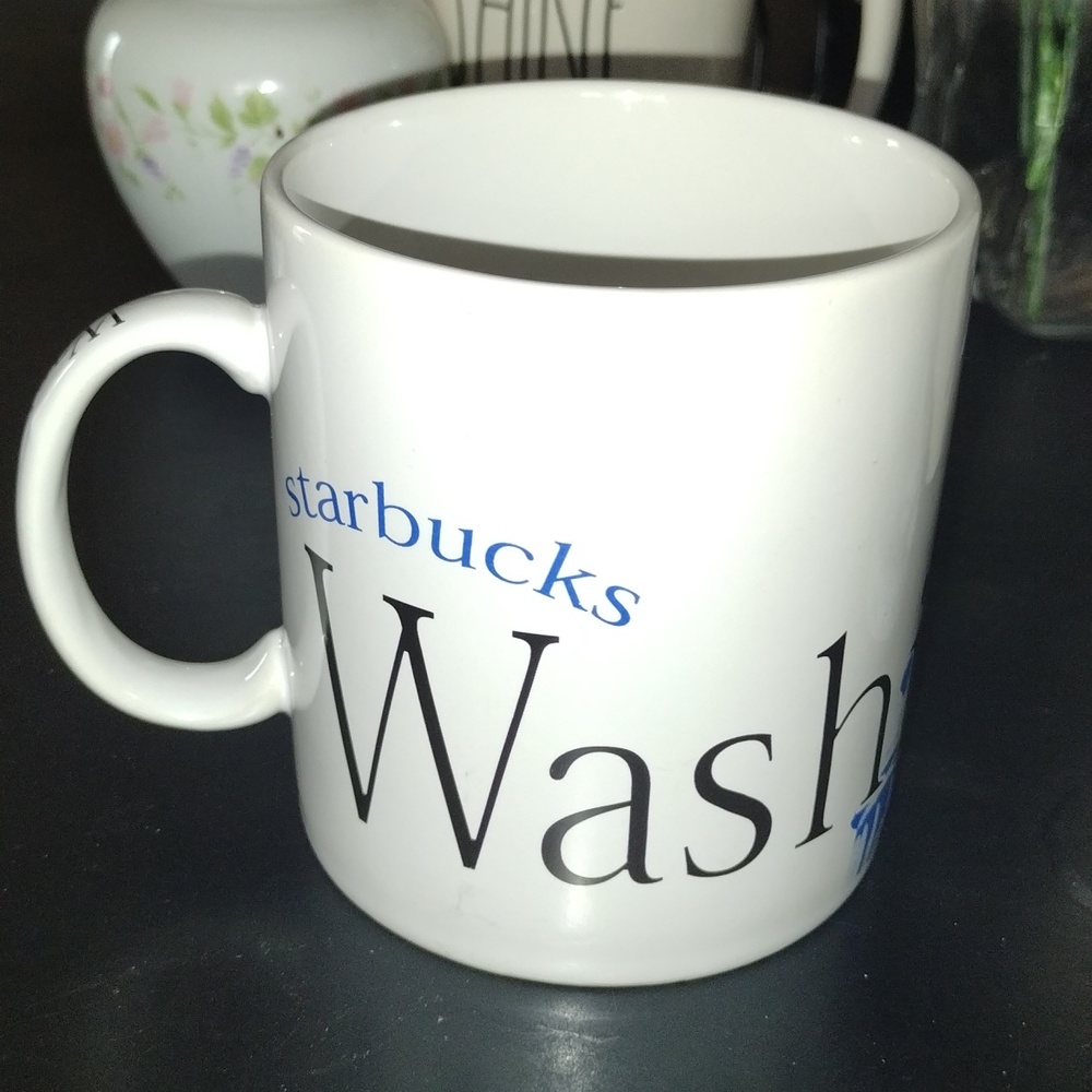 Vintage Starbucks Cory Mug series-Washington DC.  Large mug.  Capitol pictured.